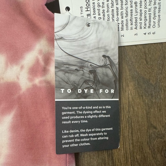 Lululemon NWT All Yours Hoodie - Tie Dye ***** - Picture 9 of 10